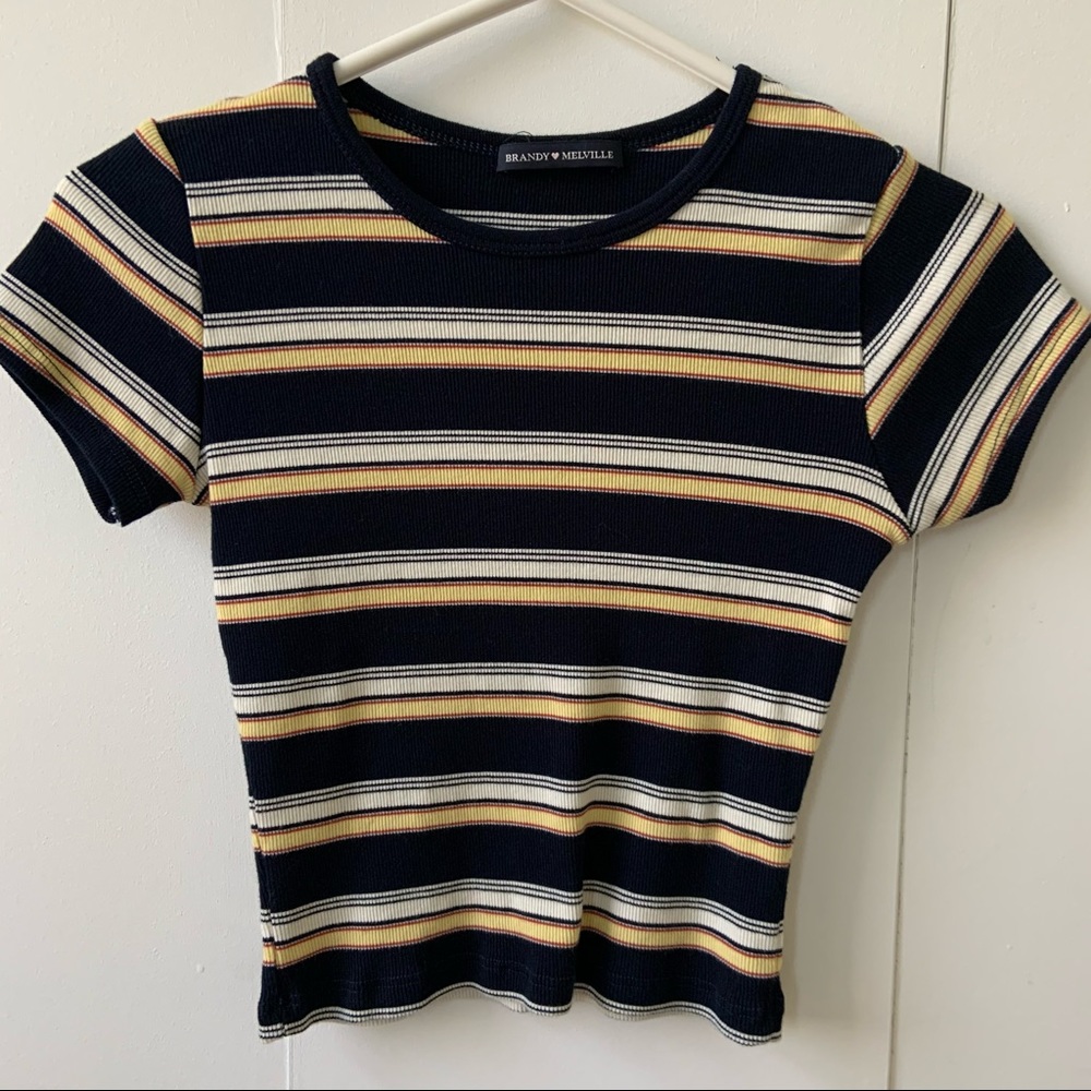 brandy melville striped top